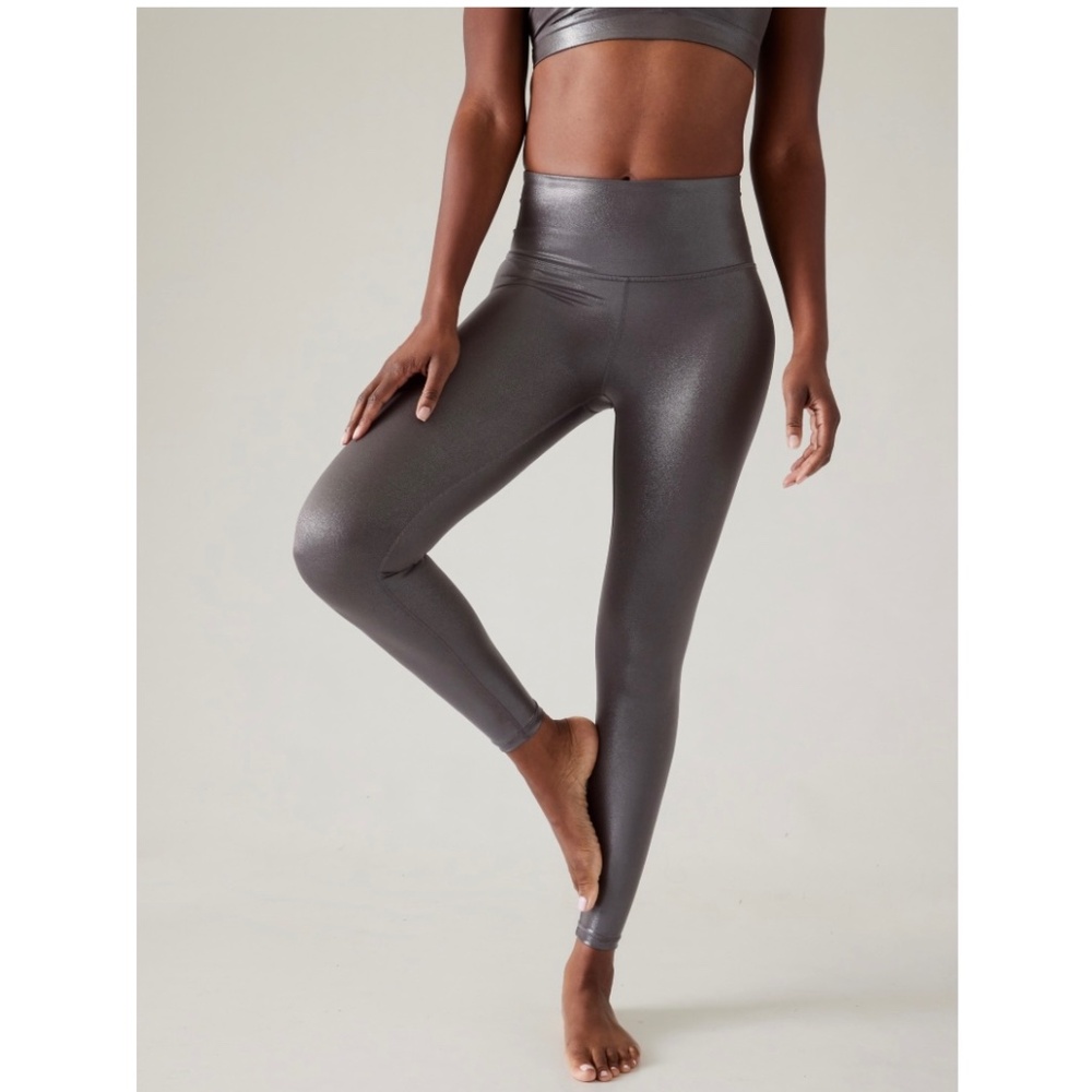 NWT Athleta Elation Shine Tights - XL